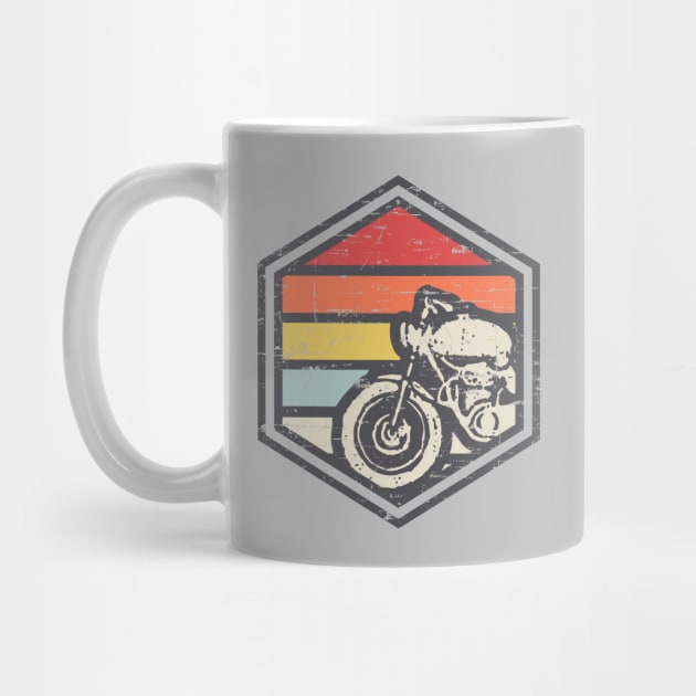 Retro Badge Biker by rojakdesigns